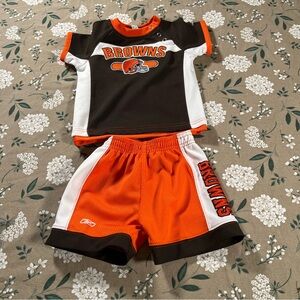 Cleveland Browns Toddler Set 18 Months NFL Football